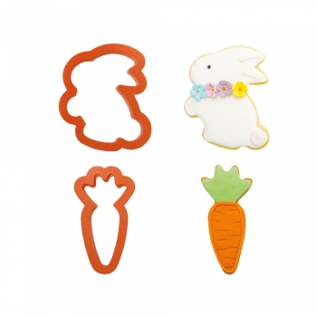 Cutter Set - Bunny and Carrot